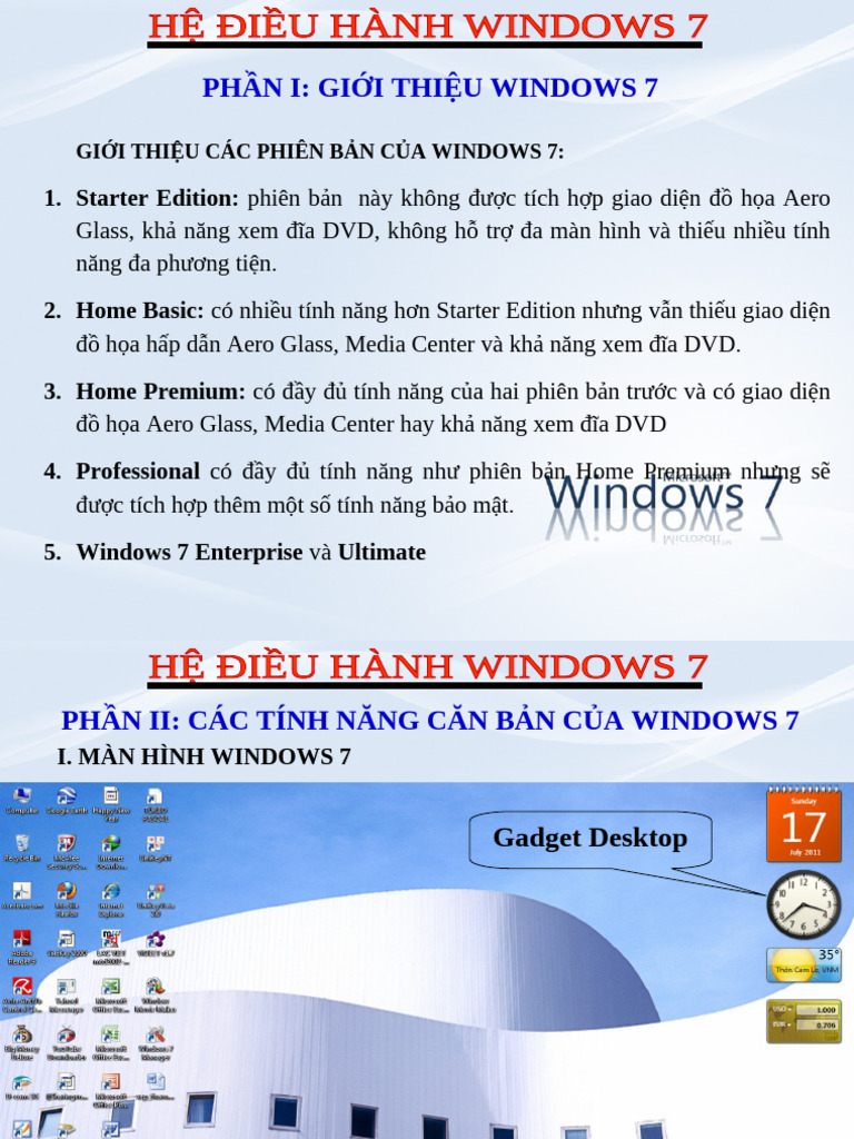 Bài 2 - HĐHWindows7 | PDF
