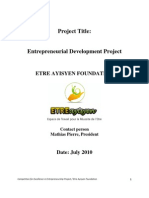 Entrepreneurship Documents Haiti