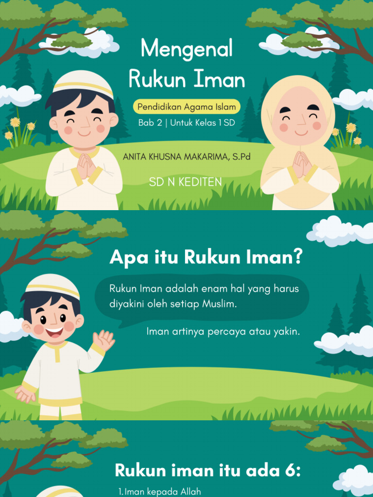 Mengenal Rukun Iman PPT ANITA | PDF