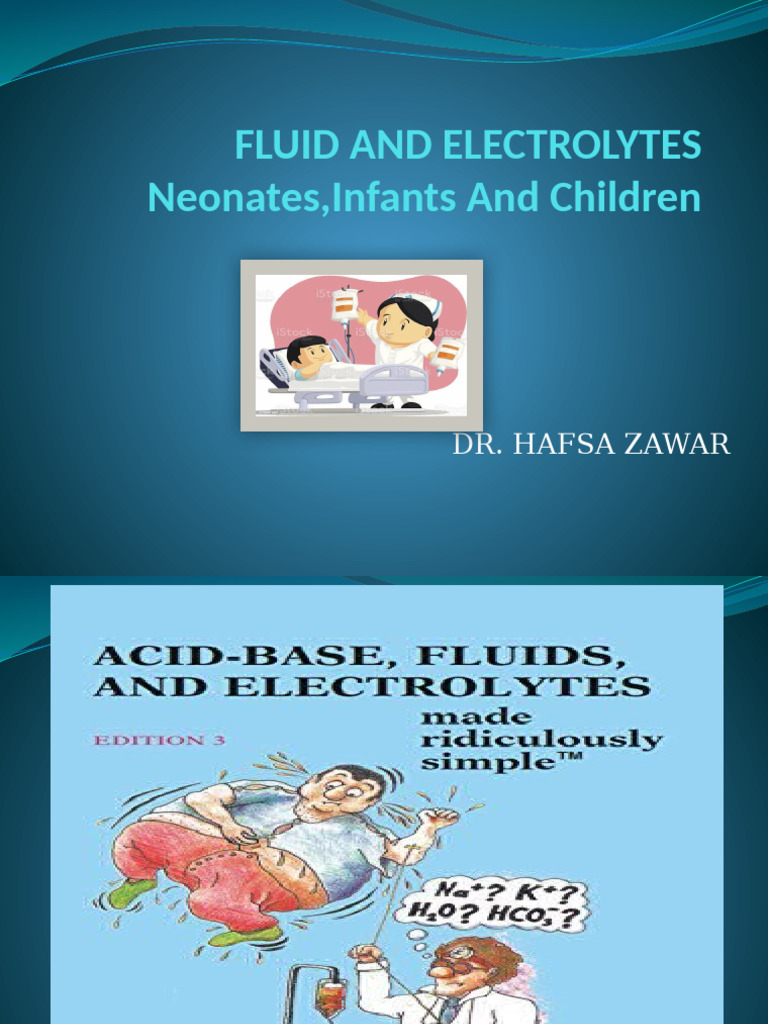 Pediatric Fluid and Electrolyte Management | PDF | Saline (Medicine ...