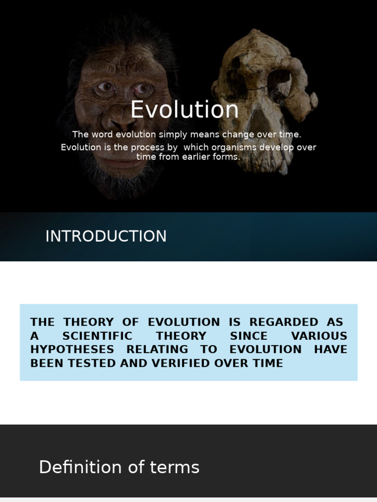 Understanding Evolution: Key Definitions | PDF | Meiosis | Life Sciences