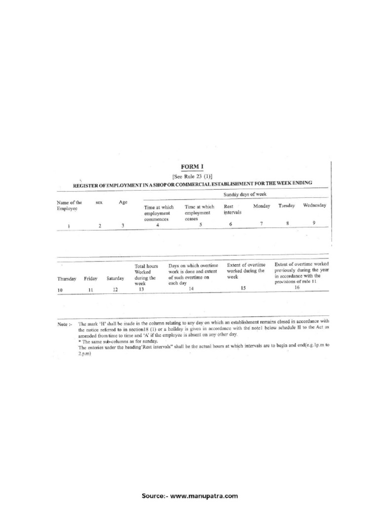 Form I | PDF