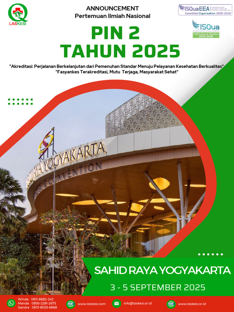 Pertemuan Ilmiah Nasional LASKESI 2025 | PDF
