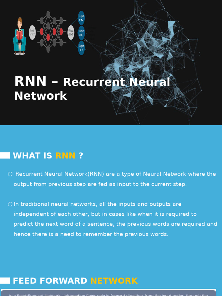Understanding Recurrent Neural Networks | PDF | Algorithms ...