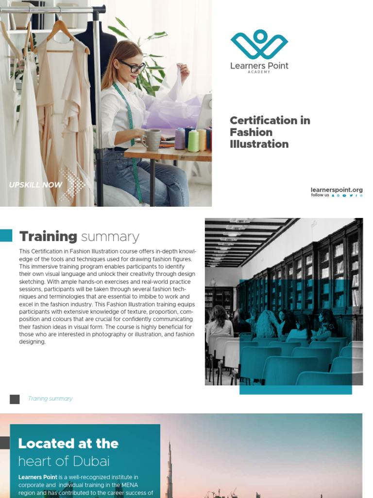 Fashion Illustration Certification Course | PDF | Drawing | Teaching Method