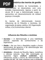 Evolucao Das Teoria Geral de Administracao