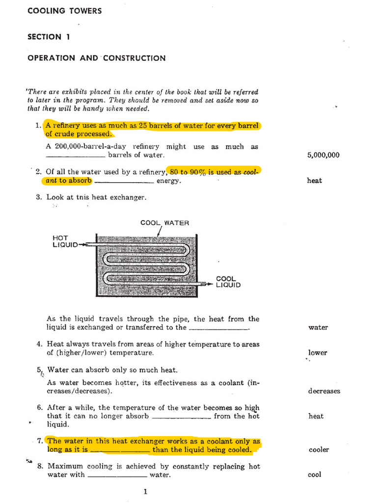 API - Cooling Tower | PDF