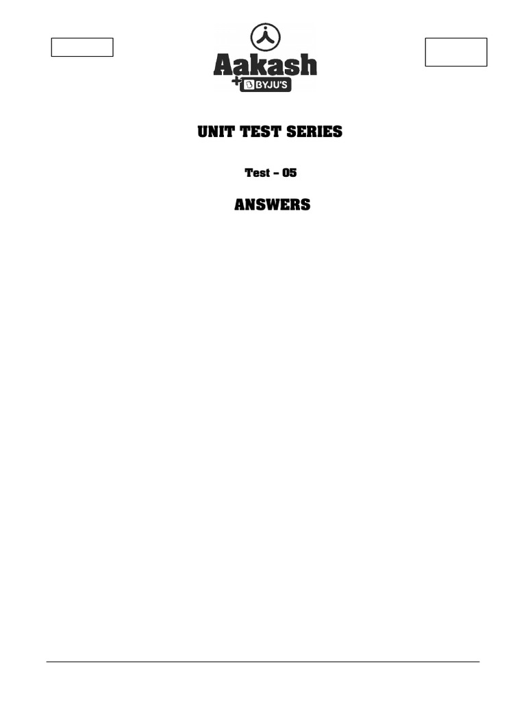UT SSWG1 Test-05 Code-B1 Sol | PDF | Chemical Substances | Chemistry