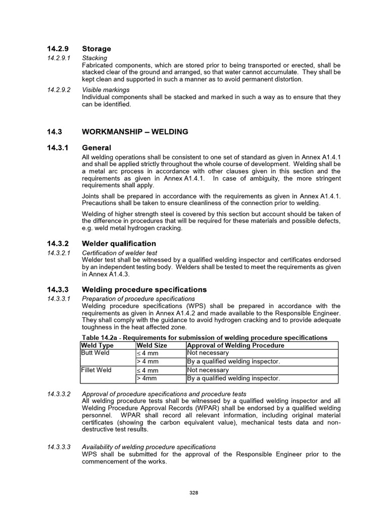 Welding Procedure and Inspection Guidelines | PDF | Welding | Construction