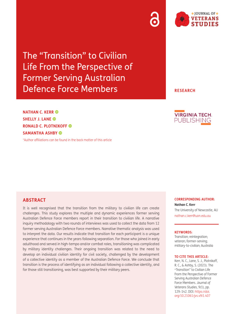 Nathan's Medical Separation Insights | PDF | Australian Defence Force ...