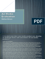 A2 Media Evaluation