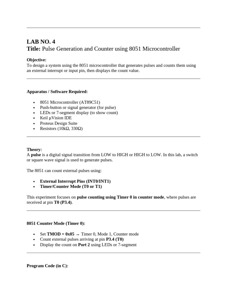 Lab No 4 | PDF