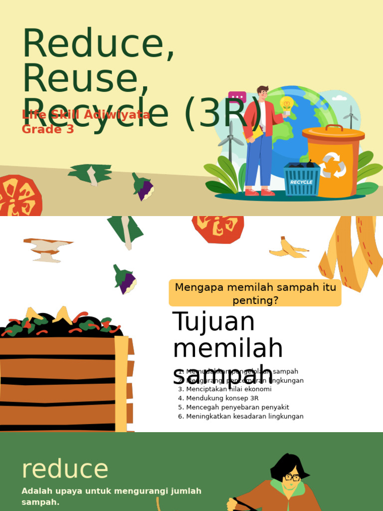 01 GRADE 3 Reduce, Reuse, Recycle (3R) | PDF
