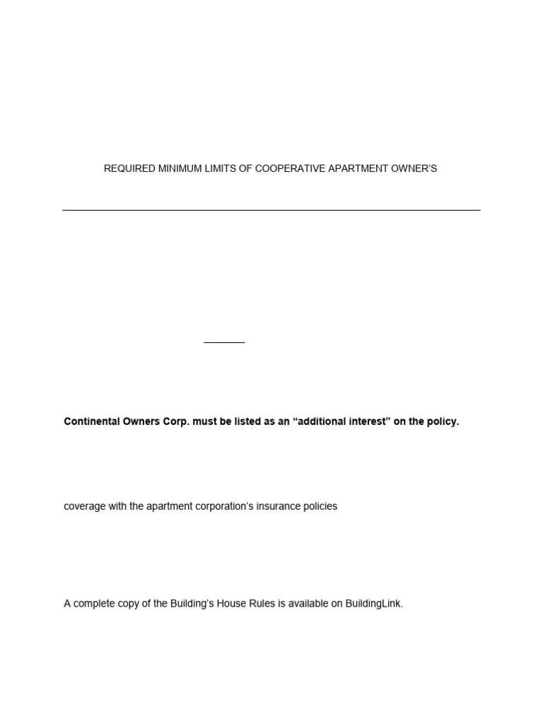 Homeowners Insurance Memo & New House Rule | PDF | Insurance | Home ...