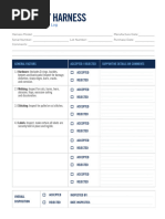 Fall Protection Equipment Inspection Checklist | PDF | Screw ...
