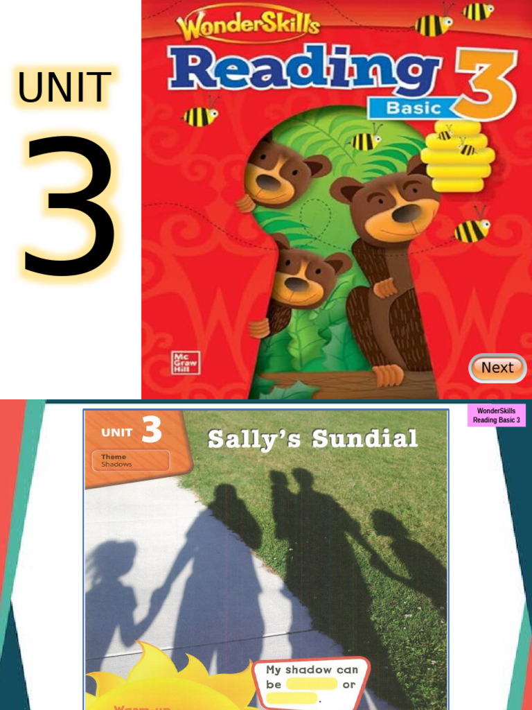 WonderSkills Reading Basic 3 Unit 3 | PDF | Sunset | Astronomy