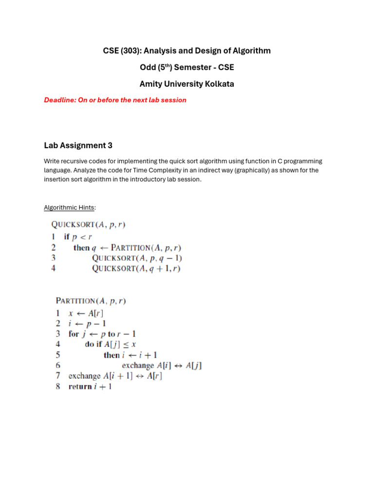 Lab Assignment 4 | PDF