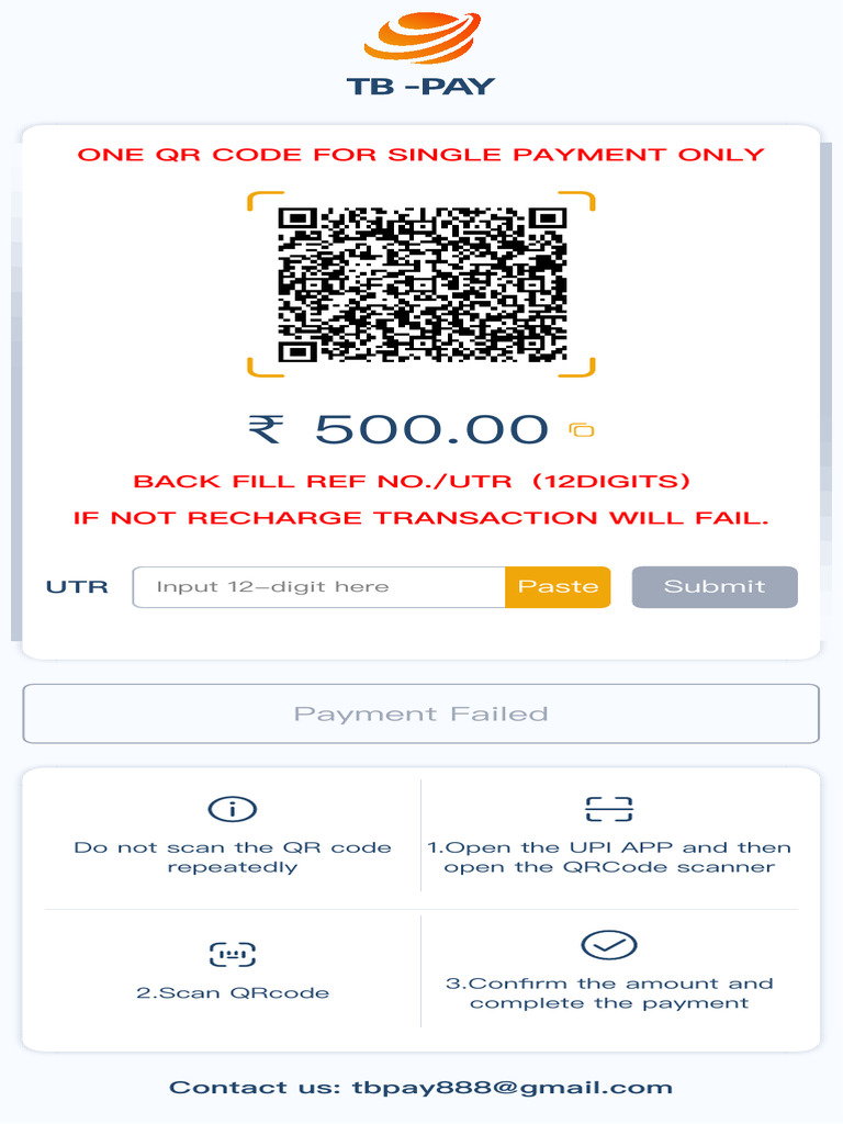 UPI QR Code Payment Instructions | PDF