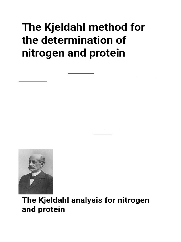 Metode Analisa Nitrogen Dalam Pupuk | PDF