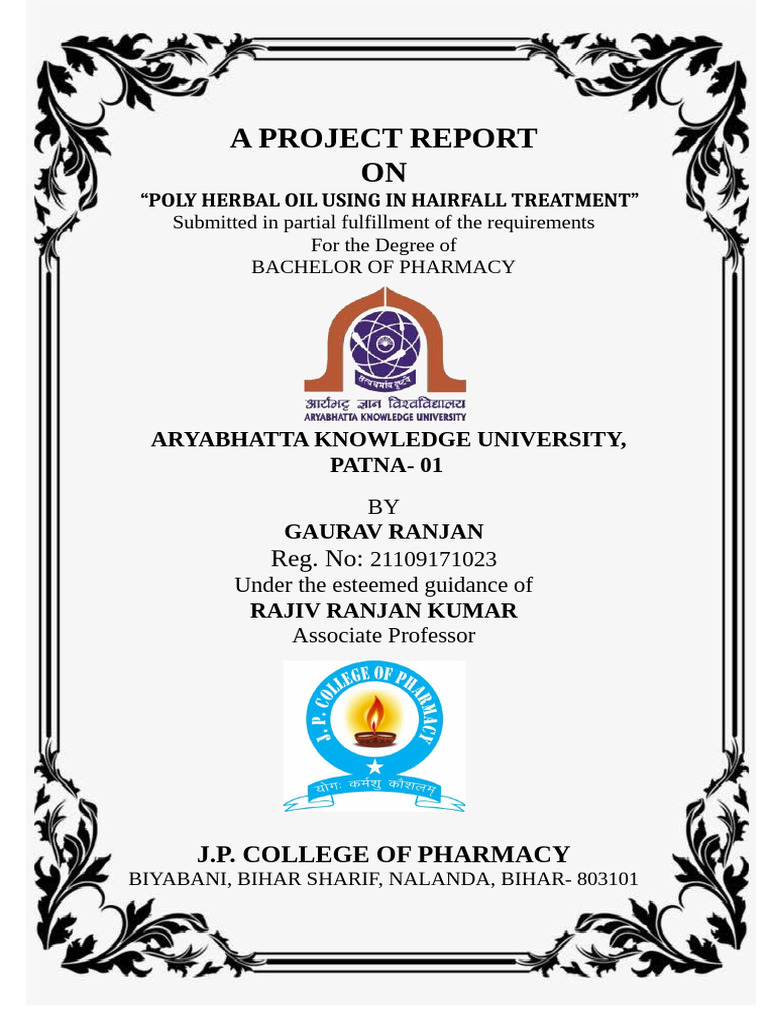 A Project Report 1 | PDF