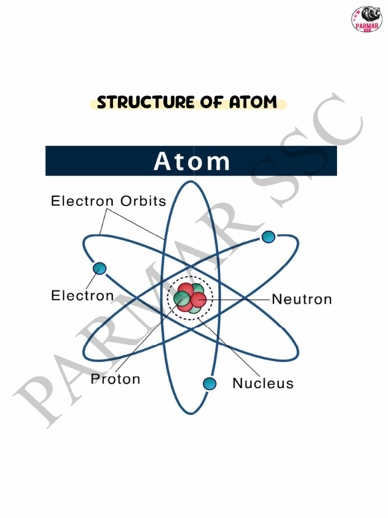 Atom and Its Structure English | PDF