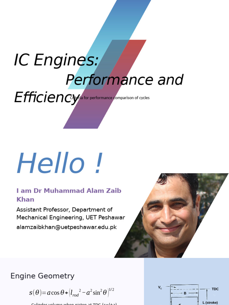 Lecture 3 IC Engines - Engine Performance | PDF | Engines | Fuel ...