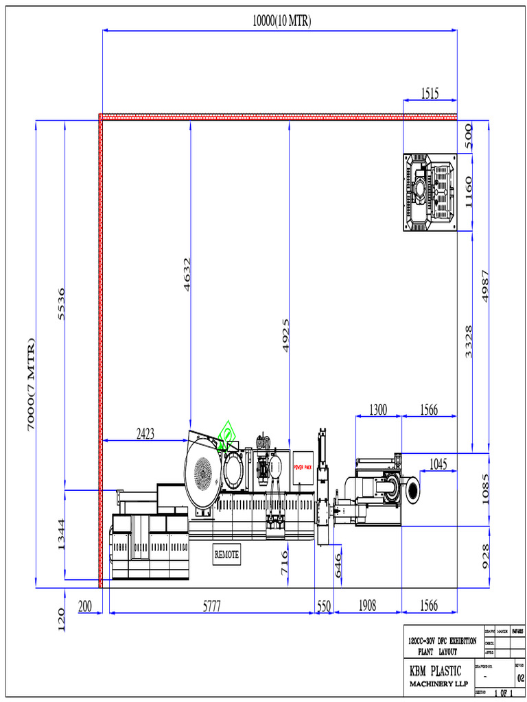 120cc-30v Dfc K-show Exhibition Plant Layout Rev-02 | PDF