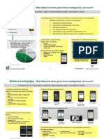 Mobile Learning App: Handout Zum Workshop "Wie Hätten Sie Denn Gerne Ihren Intelligenten Lerncoach