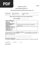 Comprehensive LRA Forms Guide | PDF | Lease | Land Law