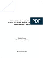 Subprime_Os 100 Dias Que Abalaram o Capital Financeiro Mundial e Os Efeitos Da Crise Sobre o Brasil