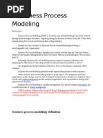 Business Process Modeling