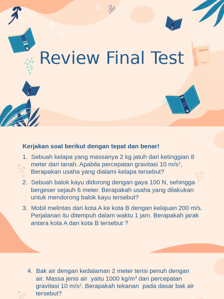 REVIEW Final Test (Part 3) | PDF