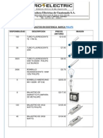 Catálogo. Pro-Electric. Marca Philips
