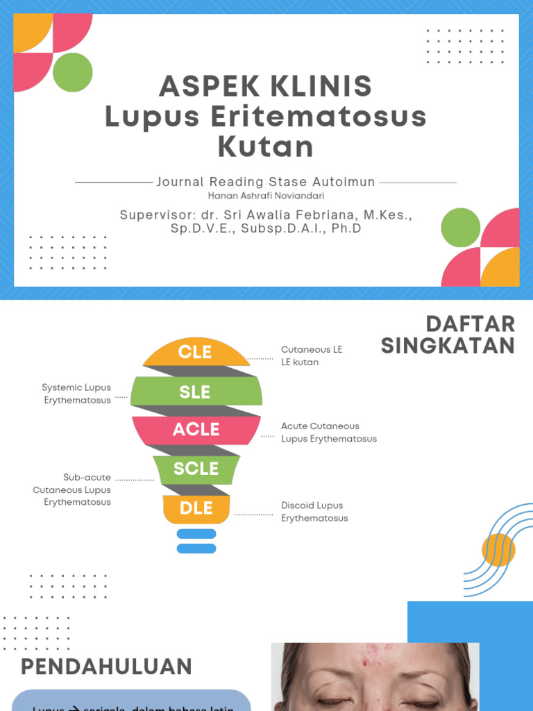 Klasifikasi Lupus Eritematosus Kutan | PDF