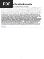 Download Contoh Proposal Penelitian Informatika by saifunnuha SN89808172 doc pdf