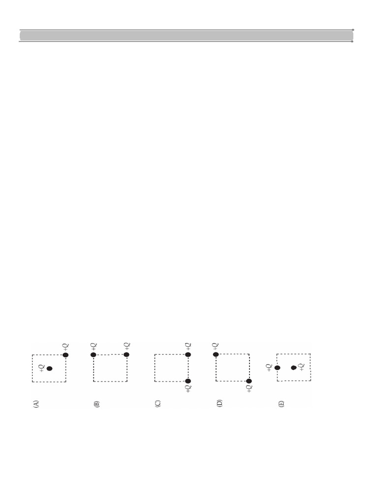 Electric Field and Capacitor Concepts | PDF | Capacitor | Capacitance