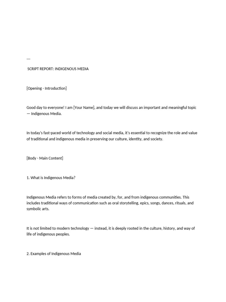 Script Report - Wps Office | PDF