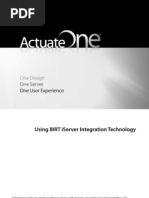 Using Iserver Integration Tech