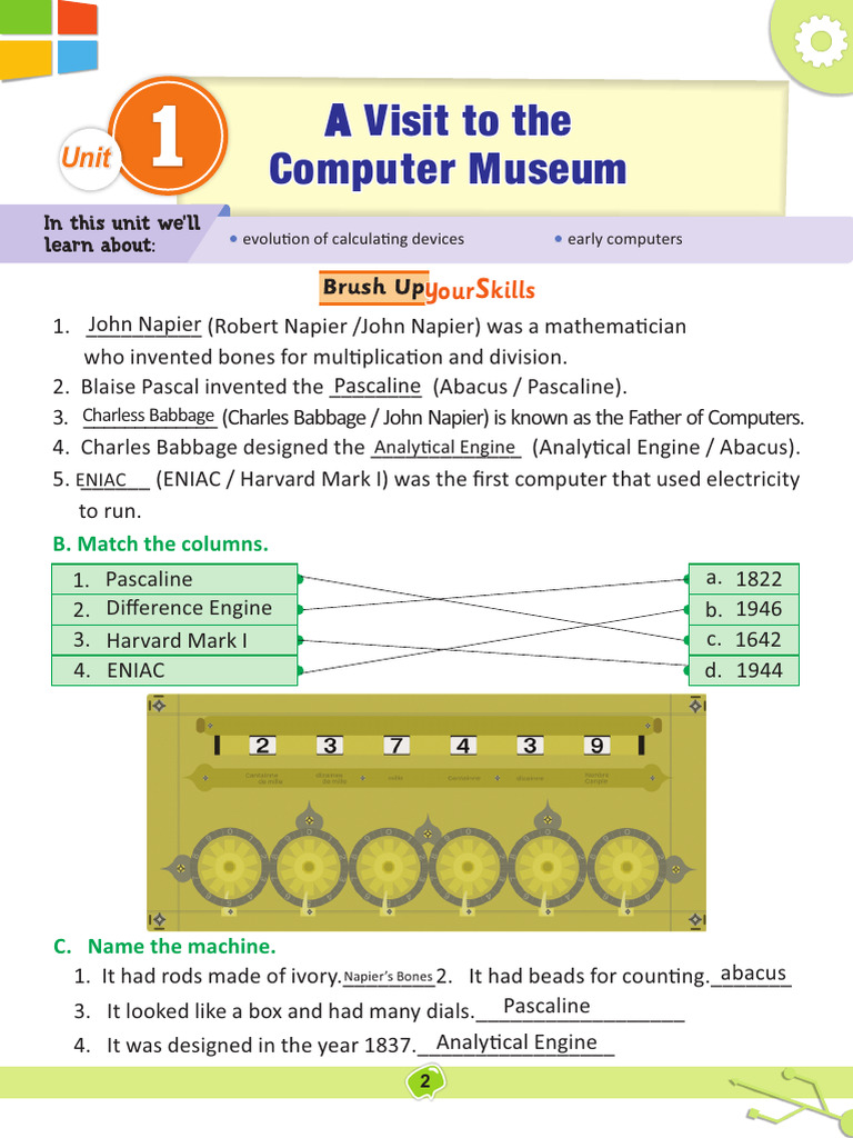 Evolution of Early Computing Devices | PDF | Computer Science | Office ...