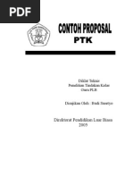 Sistematika Proposal PTK