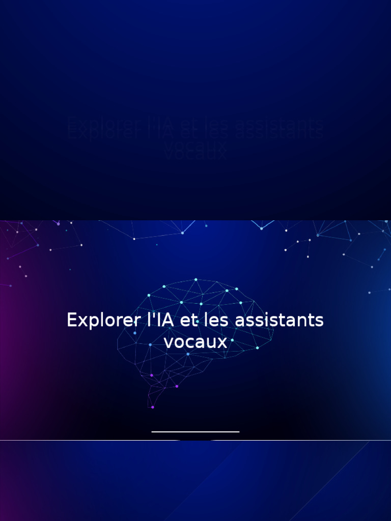 IA et assistants vocaux : enjeux et impacts | PDF | Intelligence ...