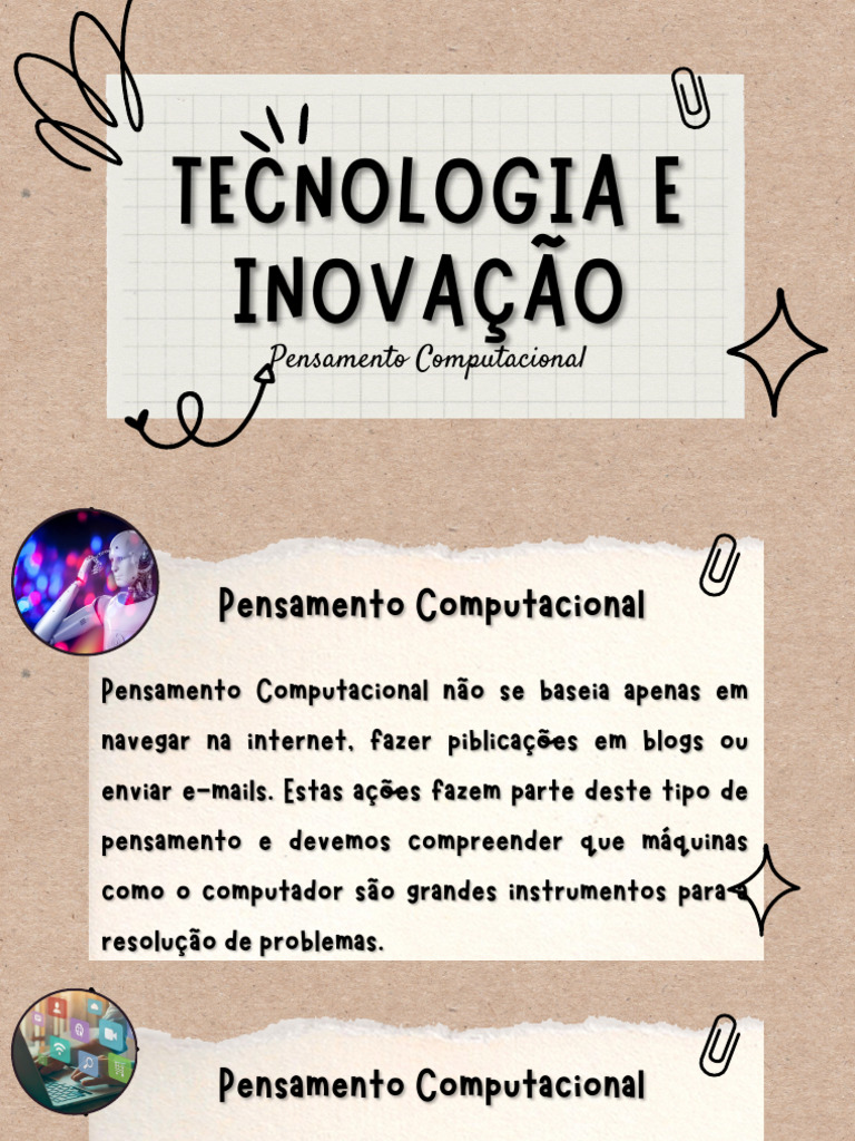 Etapas do Pensamento Computacional | PDF