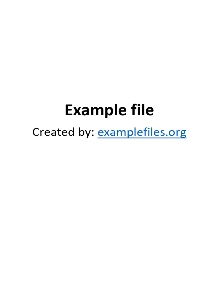 PDF Example File Download 2pages | PDF