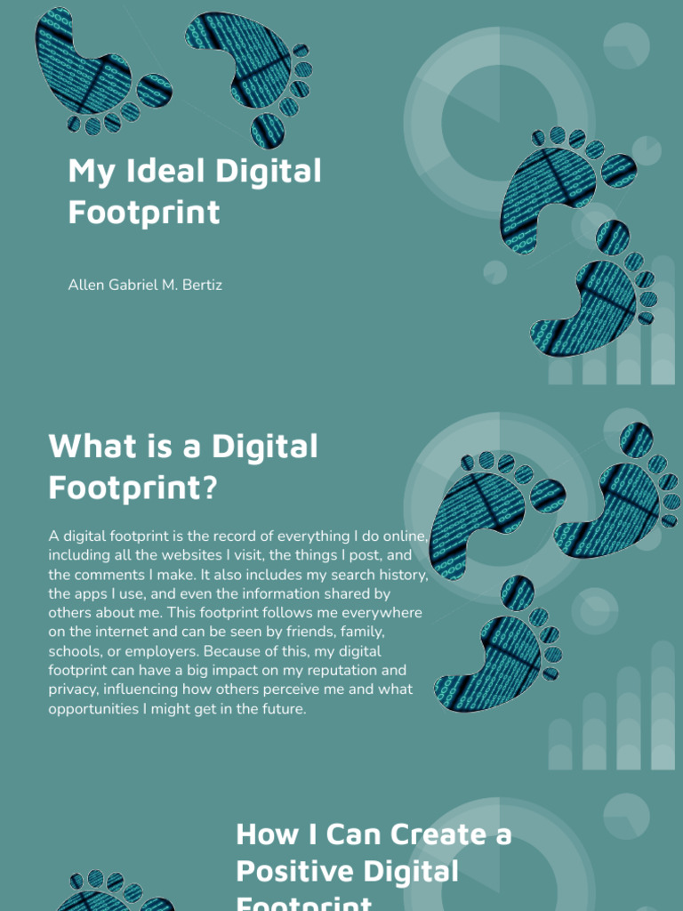 Building a Positive Digital Footprint | PDF