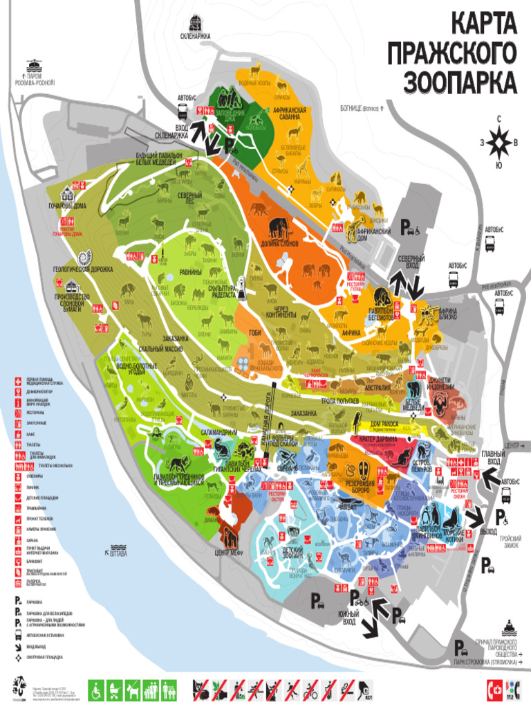 Orientacni-Plan ZooPraha 2024-03 RU Web | PDF