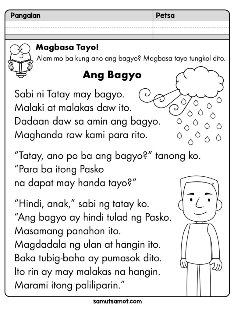 Ang Bagyo 1 | PDF