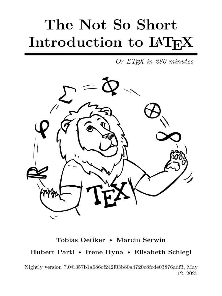 Introduction to LaTeX Typesetting | PDF | Te X | Text
