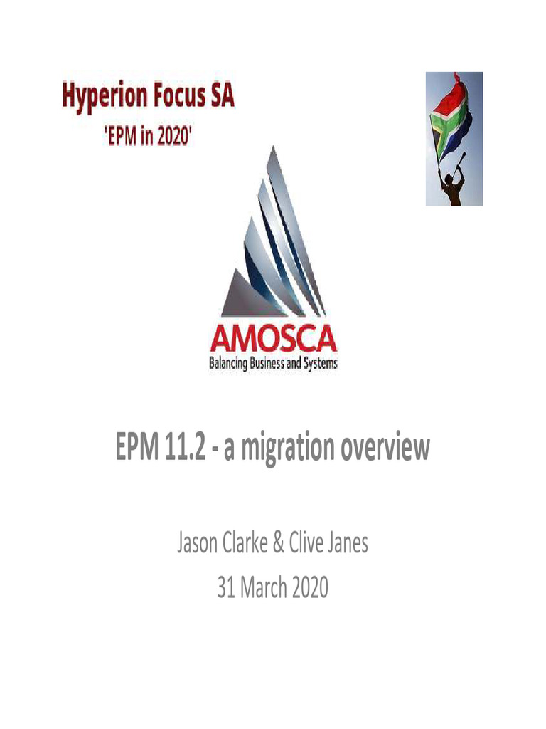 EPM 11.2 Migration Overview Guide | PDF | Transport Layer Security ...