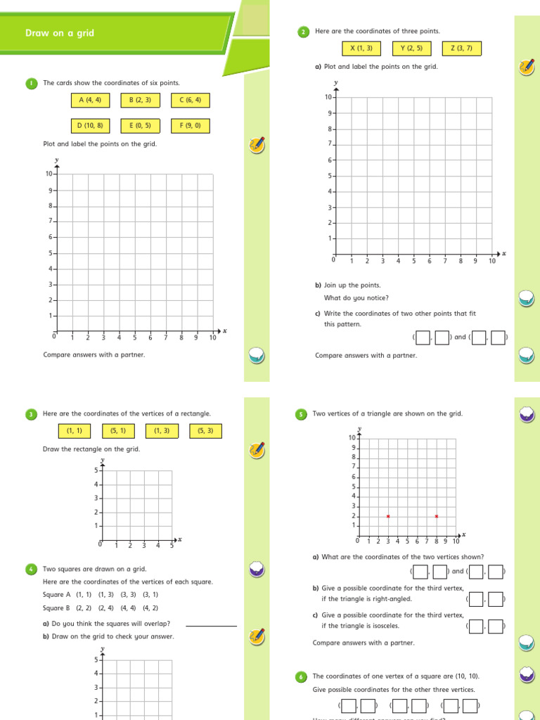 Lesson 4 Draw On A Grid | PDF | Triangle | Elementary Geometry