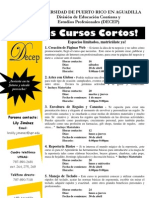 Variedad de Cursos Cortos